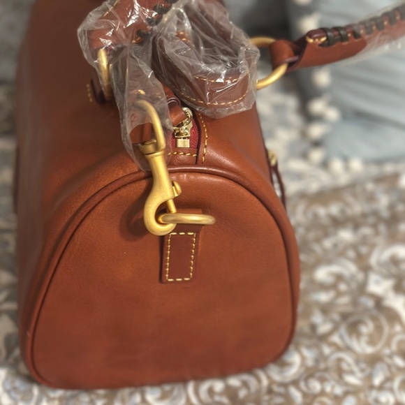 Dooney Florentine Barrel in Ginger - Picture 4 of 5